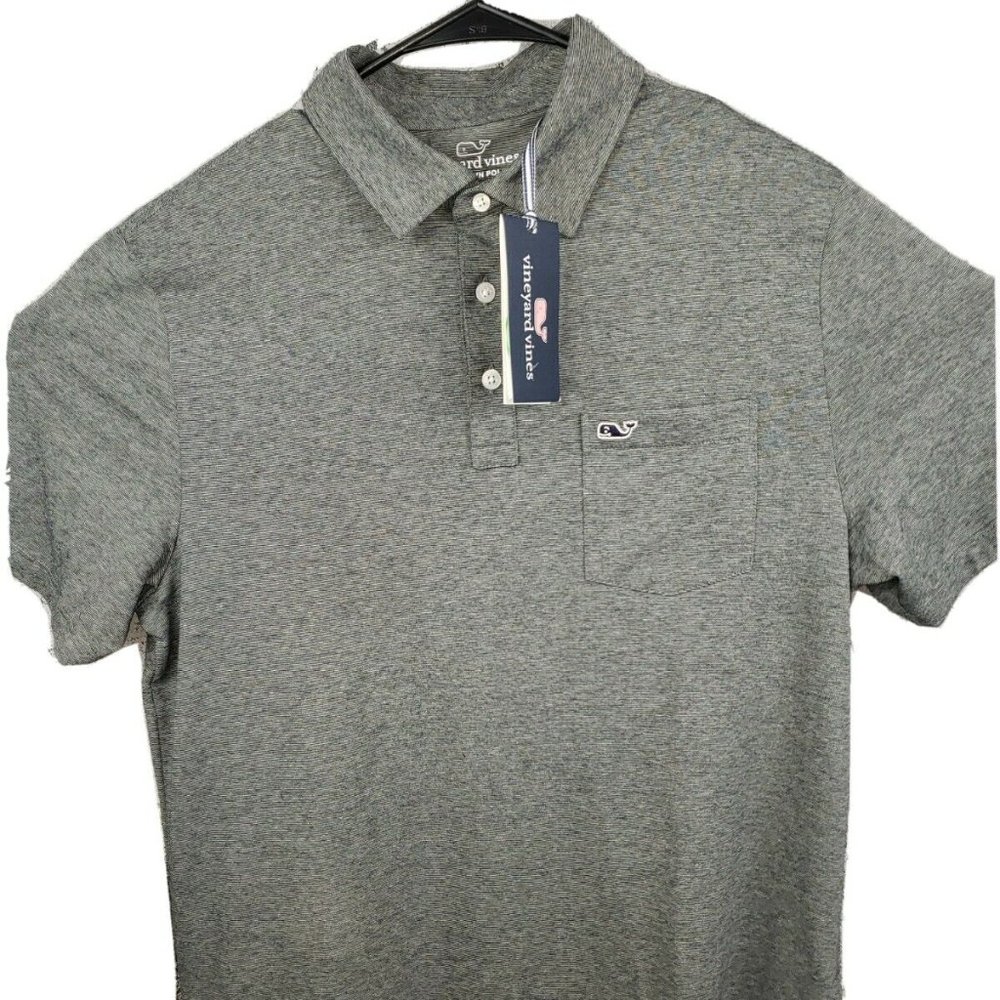 NWT S Vineyard Vines Mens Jersey Polo Edgartown